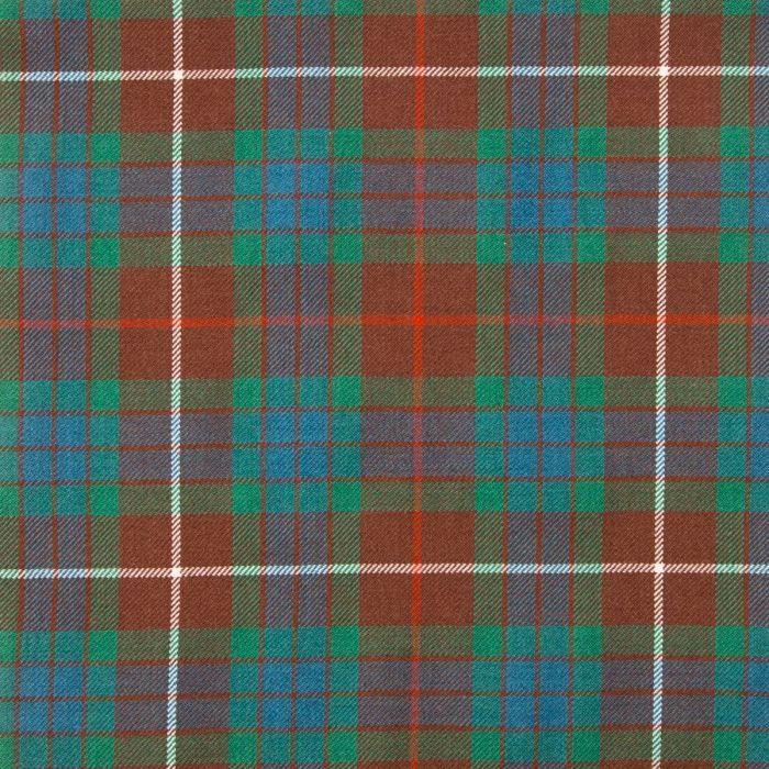 lochcarron of scotland Fraser Hunting Ancient Medium Weight Tartan Fabric