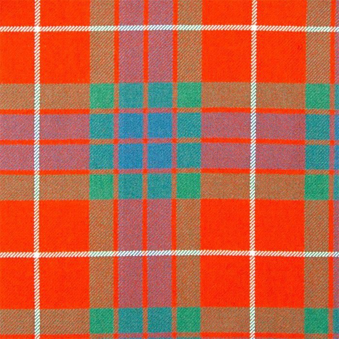 lochcarron of scotland Fraser Red Ancient Heavyweight Tartan Fabric