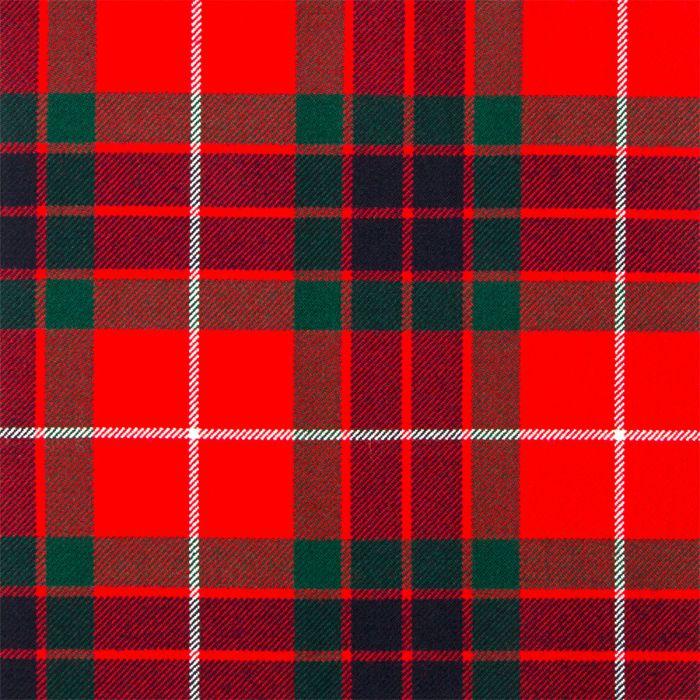lochcarron of scotland Fraser Red Modern Heavyweight Tartan Fabric