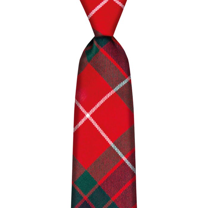 lochcarron of scotland Fraser Red Modern Tartan Tie