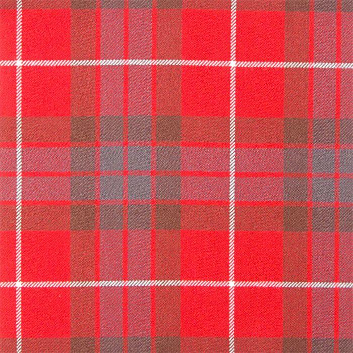 lochcarron of scotland Fraser Red Weathered Heavyweight Tartan Fabric