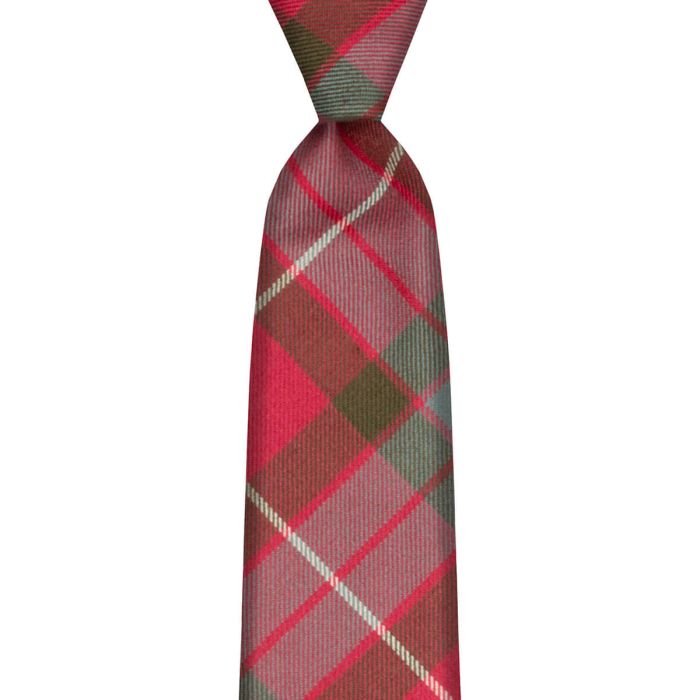 lochcarron of scotland Fraser Red Weathered Tartan Tie
