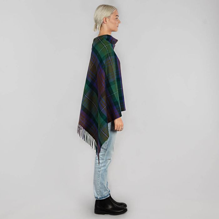 Lochcarron Of Scotland Georgia Isle Of Skye Lambswool Poncho