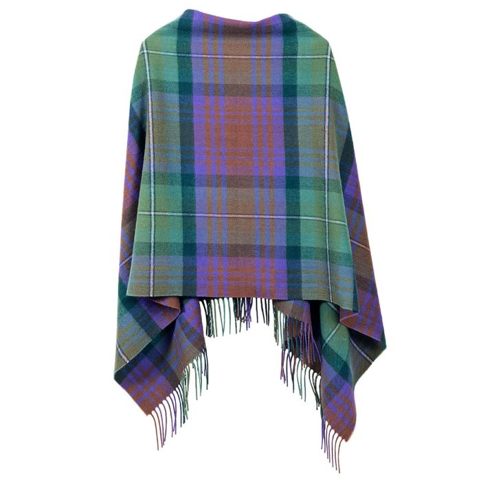 lochcarron of scotland Georgia Isle of Skye Lambswool Poncho