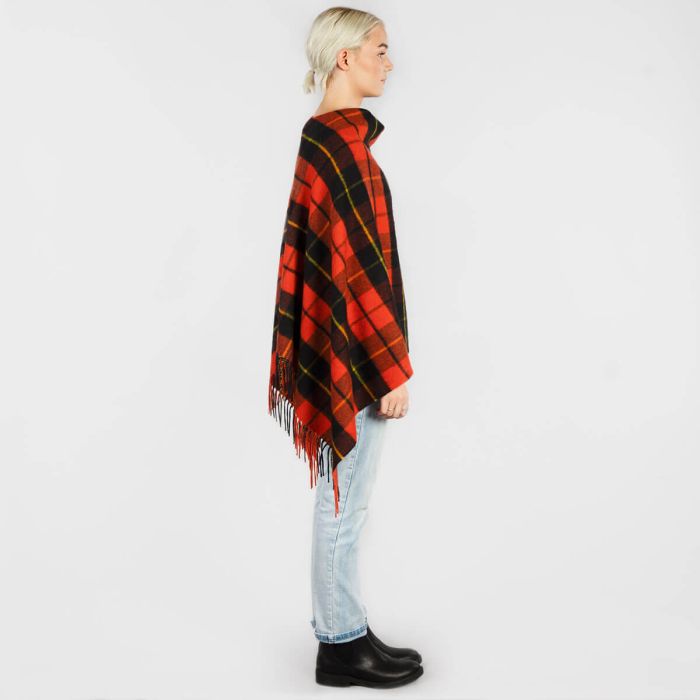 Lochcarron Of Scotland Georgia Wallace Ancient Tartan Lambswool Poncho