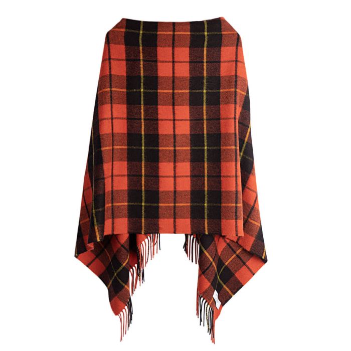 lochcarron of scotland Georgia Wallace Ancient Tartan Lambswool Poncho