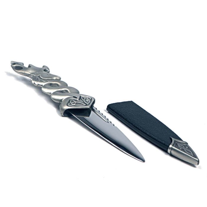Lochcarron Of Scotland Glenfinnan Sgian Dubh In Matt Pewter