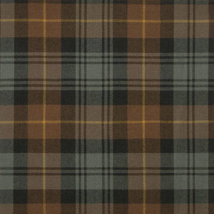 lochcarron of scotland Gordon Clan Weathered Medium Weight Tartan Fabric