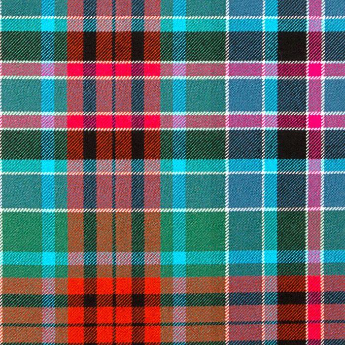 lochcarron of scotland Gordon Red Ancient Heavyweight Tartan Fabric