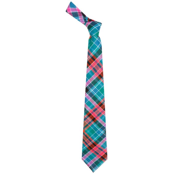 Lochcarron Of Scotland Gordon Red Ancient Tartan Tie