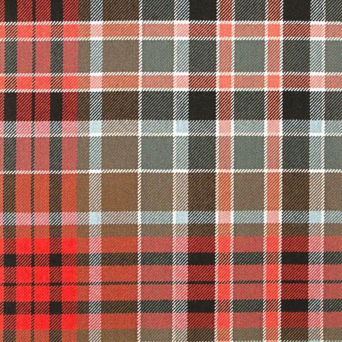 lochcarron of scotland Gordon Red Weathered Heavyweight Tartan Fabric