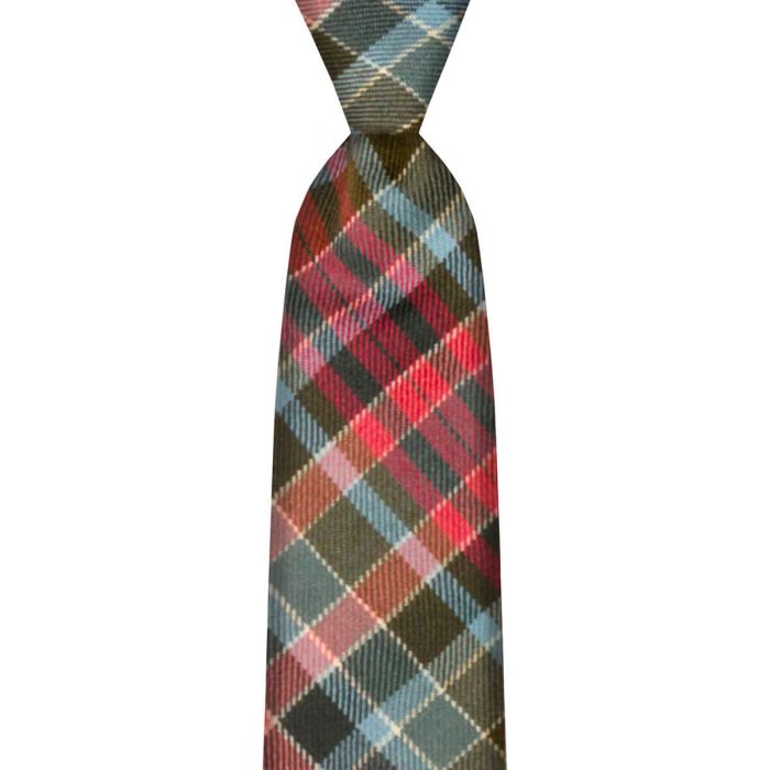 lochcarron of scotland Gordon Red Weathered Tartan Tie