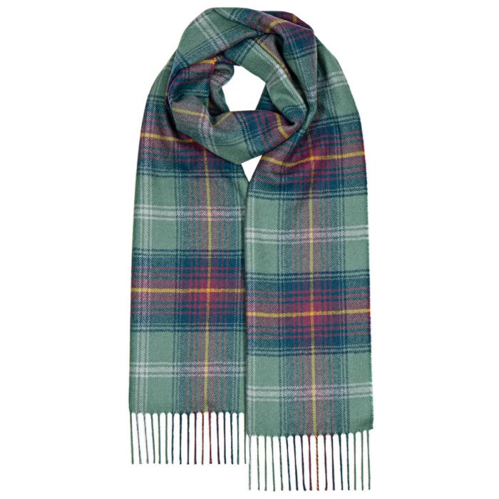 lochcarron of scotland Hame Tartan Oversized Lambswool Scarf