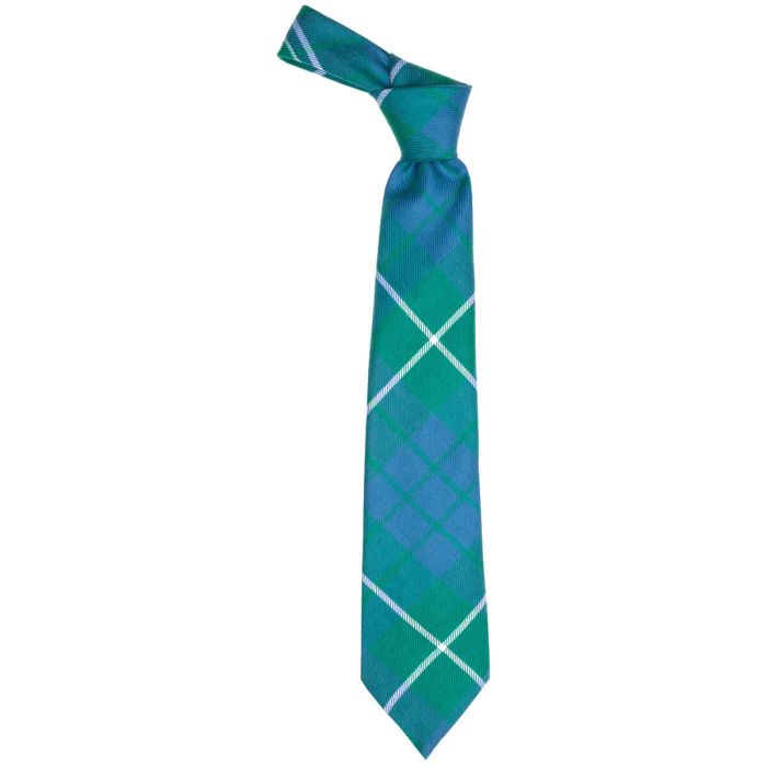 Lochcarron Of Scotland Hamilton Green Ancient Tartan Tie