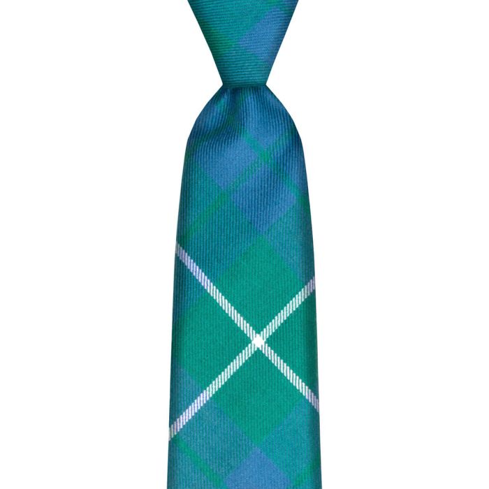 lochcarron of scotland Hamilton Green Ancient Tartan Tie