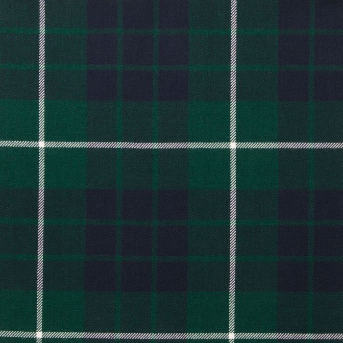 lochcarron of scotland Hamilton Green Modern Lightweight Tartan Fabric
