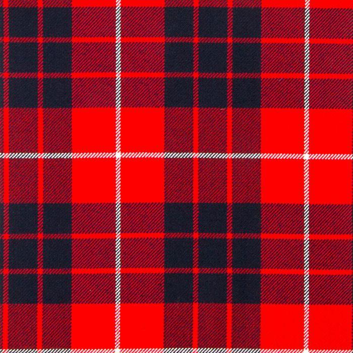 lochcarron of scotland Hamilton Red Modern Heavyweight Tartan Fabric