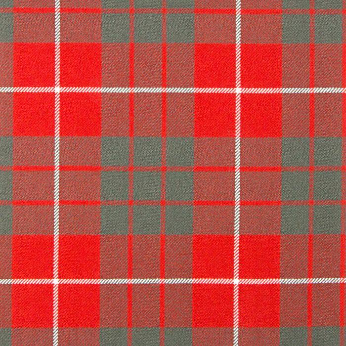 lochcarron of scotland Hamilton Red Weathered Heavyweight Tartan Fabric