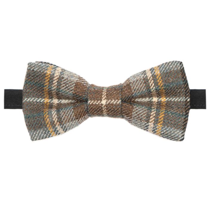 lochcarron of scotland Holyrood Weathered Selkirk Heavyweight Tweed Bow Tie