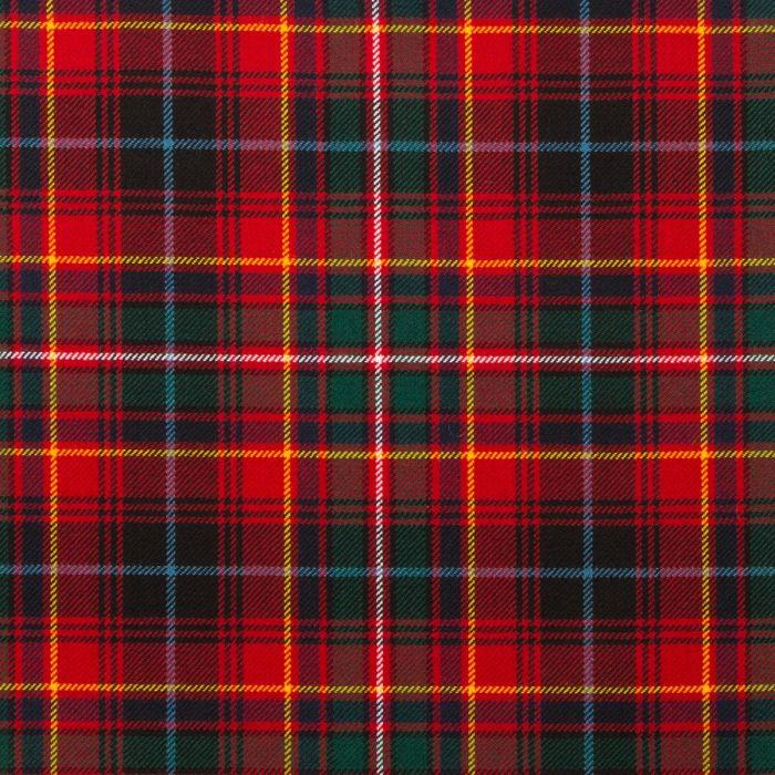 lochcarron of scotland Innes Red Modern Lightweight Tartan Fabric