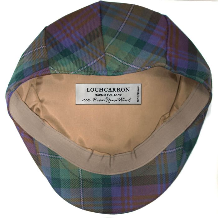 Lochcarron Of Scotland Isle Of Skye Tartan Barnton Flat Cap