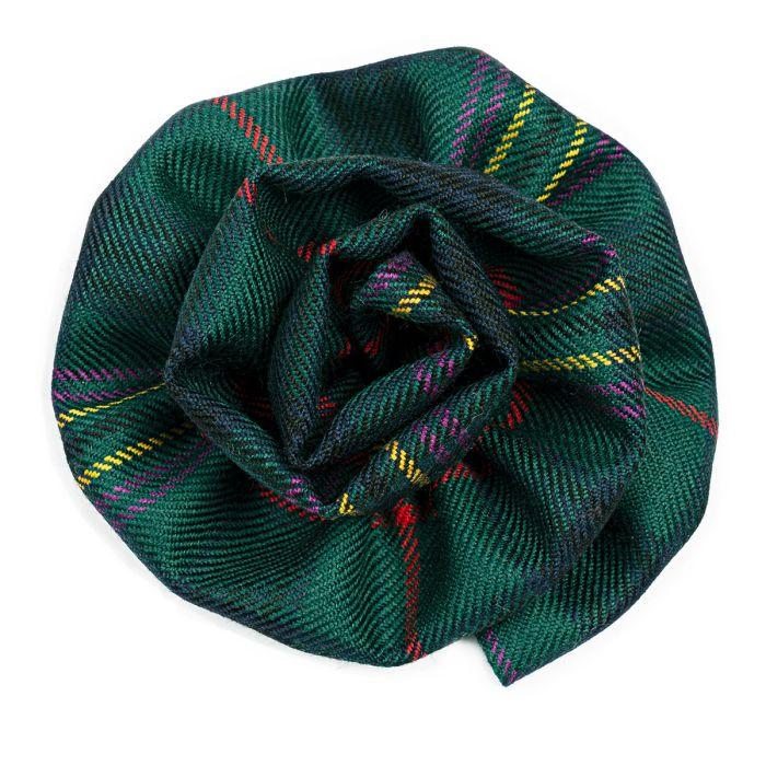 lochcarron of scotland Kennedy Modern Tartan Corsage Flower Brooch Pin lochcarron of scotland Kennedy Modern Tartan Corsage Flower Brooch Pin