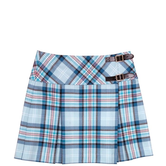 Lochcarron Of Scotland Ladies Diana Princess Of Wales Memorial Tartan Billie Skirt