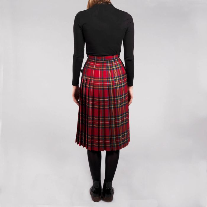 Lochcarron Of Scotland Ladies Tartan Kilted Classic Skirt