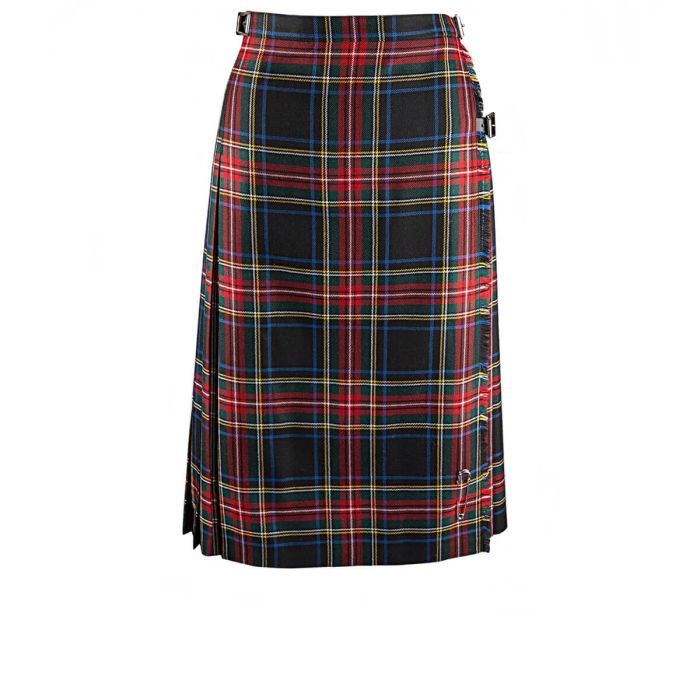 lochcarron of scotland Ladies Tartan Kilted Deep Pleat Skirt
