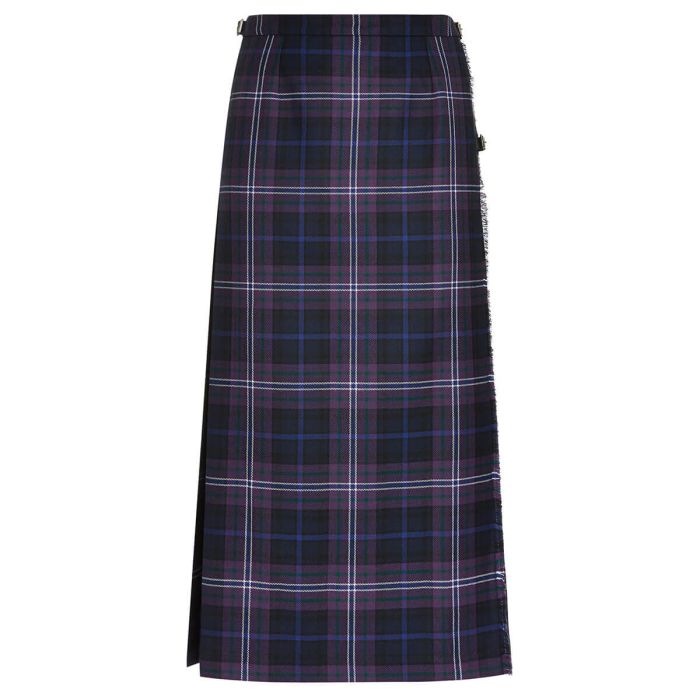 lochcarron of scotland Ladies Tartan Kilted Long Hostess Skirt lochcarron of scotland Ladies Tartan Kilted Long Hostess Skirt