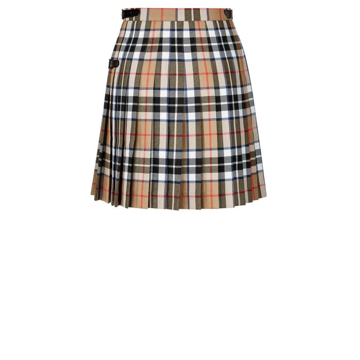 Lochcarron Of Scotland Ladies Tartan Kilted Mini Skirt