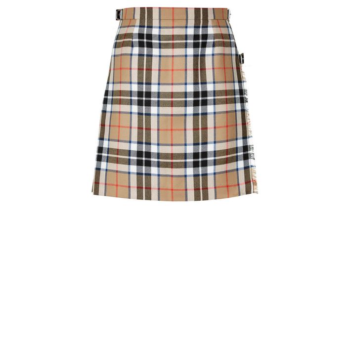 lochcarron of scotland Ladies Tartan Kilted Mini Skirt