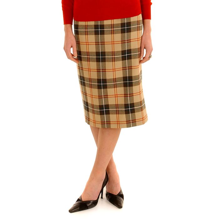 Lochcarron Of Scotland Ladies Tartan Straight Skirt