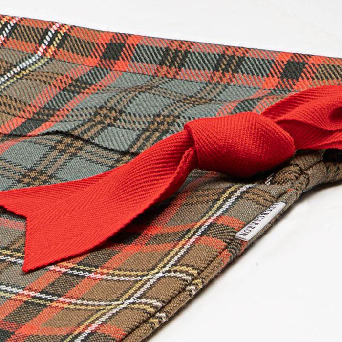 Lochcarron Of Scotland Large Santa Sack - Nicolson Hunting Weathered