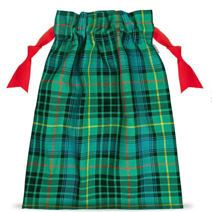 lochcarron of scotland Large Santa Sack - Stewart Hunting Ancient