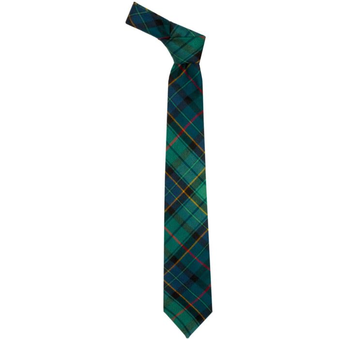 Lochcarron Of Scotland Leinster Green Irish Tartan Tie