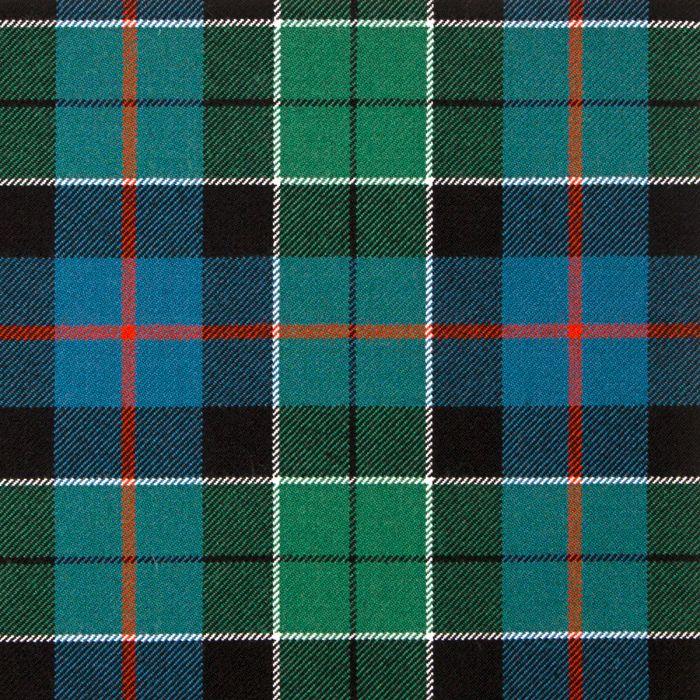 lochcarron of scotland Leslie Green Ancient Heavyweight Tartan Fabric