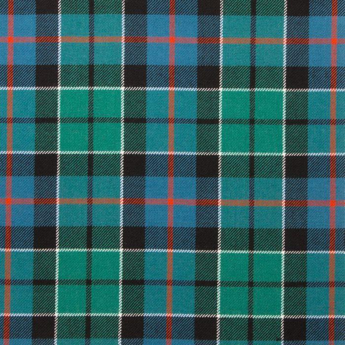 lochcarron of scotland Leslie Green Ancient Lightweight Tartan Fabric