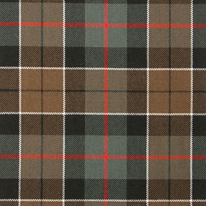lochcarron of scotland Leslie Green Weathered Heavyweight Tartan Fabric