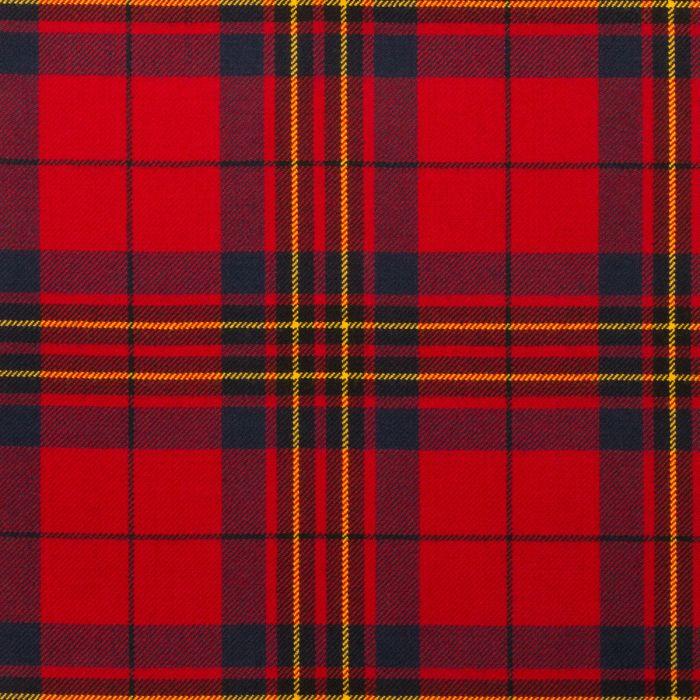 lochcarron of scotland Leslie Red Modern Lightweight Tartan Fabric