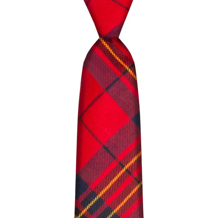 lochcarron of scotland Leslie Red Modern Tartan Tie