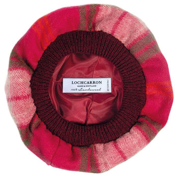 Lochcarron Of Scotland Lochcarron Hunting Rose Tartan Brushed Wool Tam