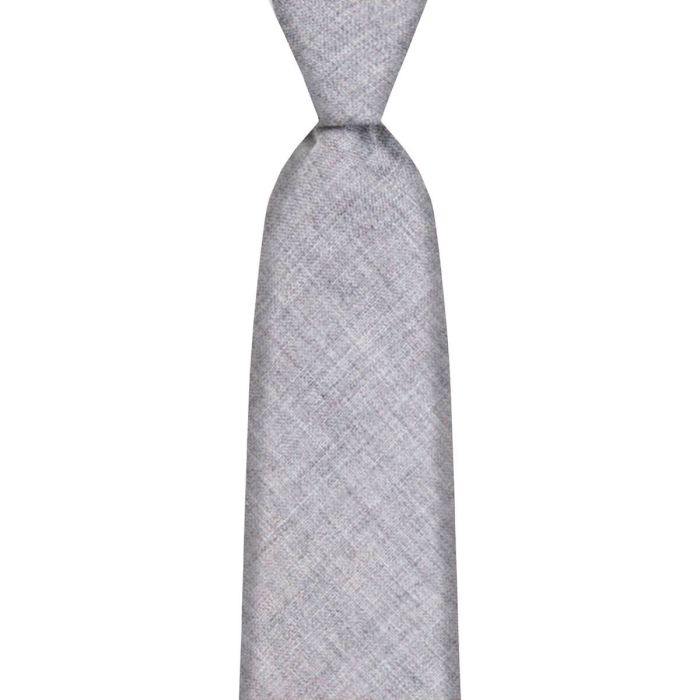 lochcarron of scotland Grey Crofter Tie