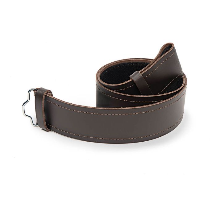 Lochcarron Of Scotland Plain Brown Kilt Belt