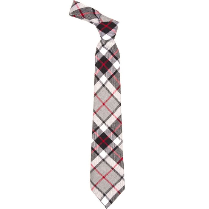 Lochcarron Of Scotland Thomson Grey Tartan Tie