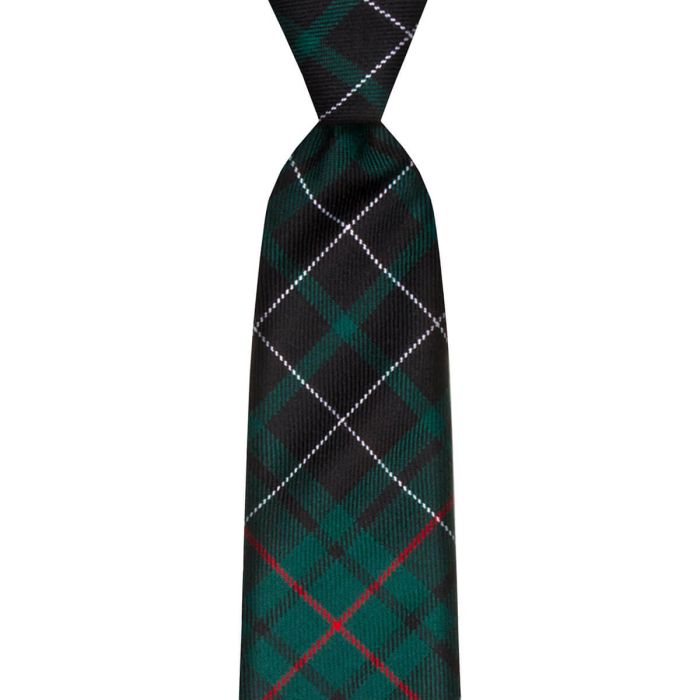 lochcarron of scotland MacAuley Hunting Modern Tartan Tie