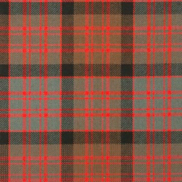 lochcarron of scotland MacDonald Clan Weathered Heavyweight Tartan Fabric