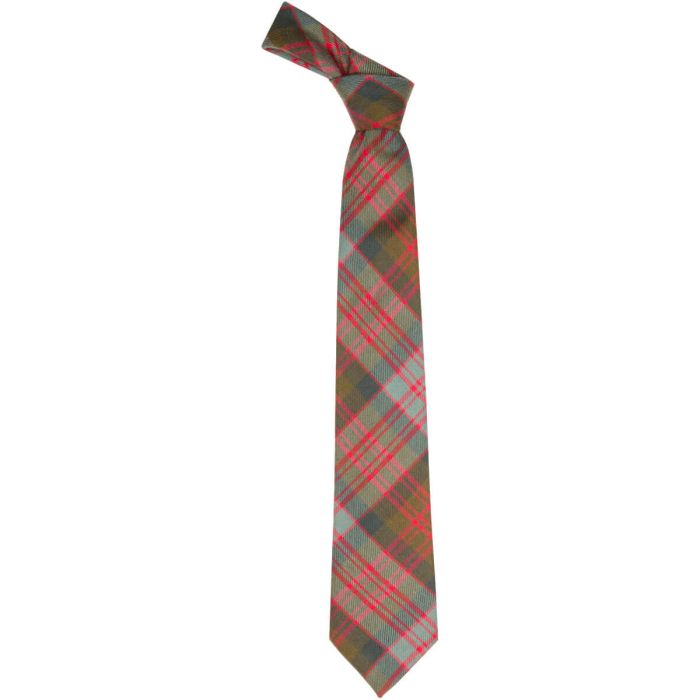 Lochcarron Of Scotland MacDonald Clan Weathered Tartan Tie