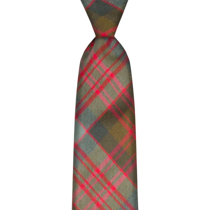 lochcarron of scotland MacDonald Clan Weathered Tartan Tie