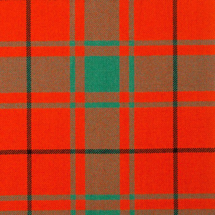 lochcarron of scotland MacDonald of the Isles Red Ancient Heavyweight Tartan Fabric
